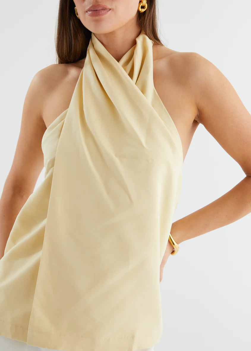 Otto Halter Top - Banana