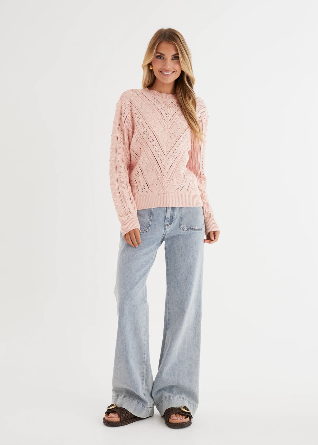 Elyse Sweater - Pink