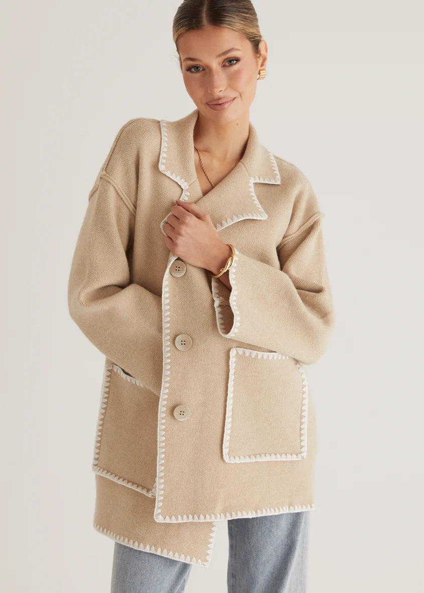 Harlo Cardigan - Beige
