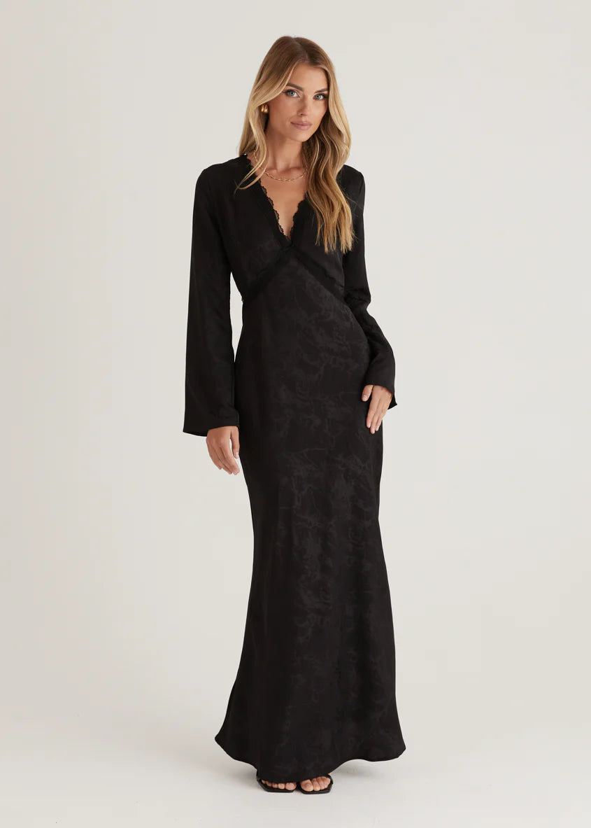 Sonnie Maxi Dress - Black