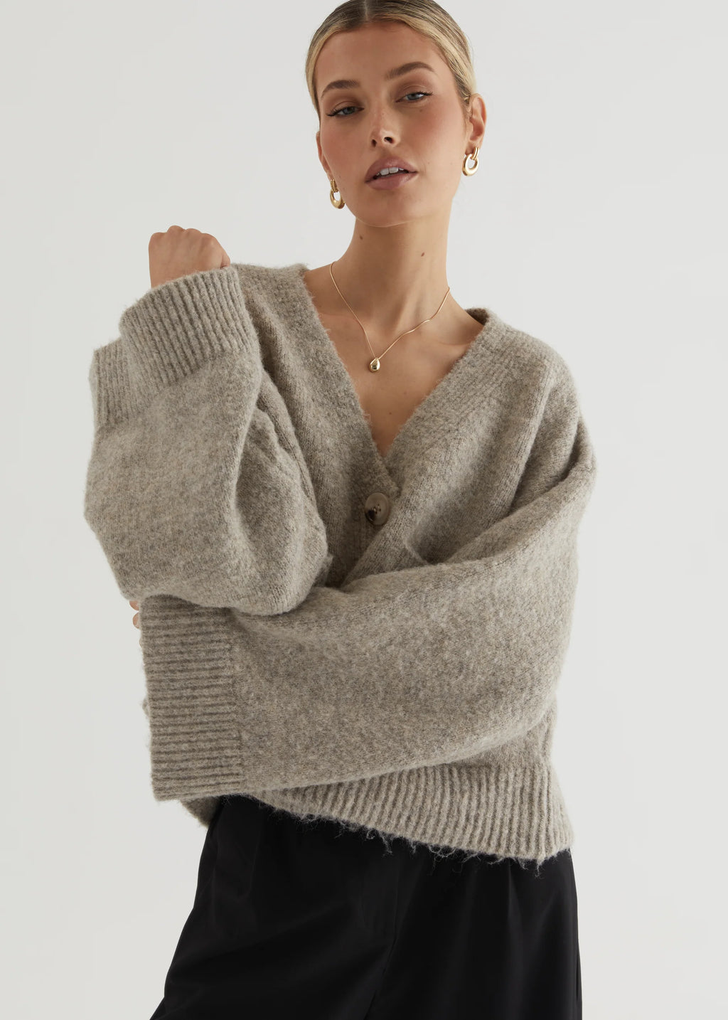 Reyna Sweater - Mushroom
