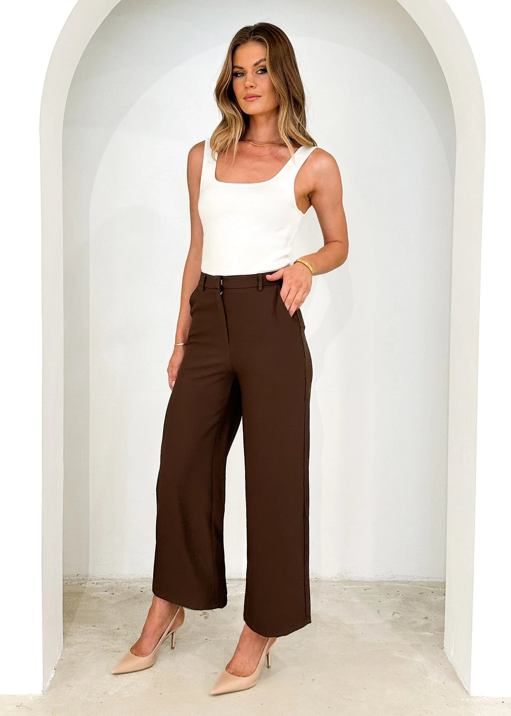 Lissoe Pants - Espresso
