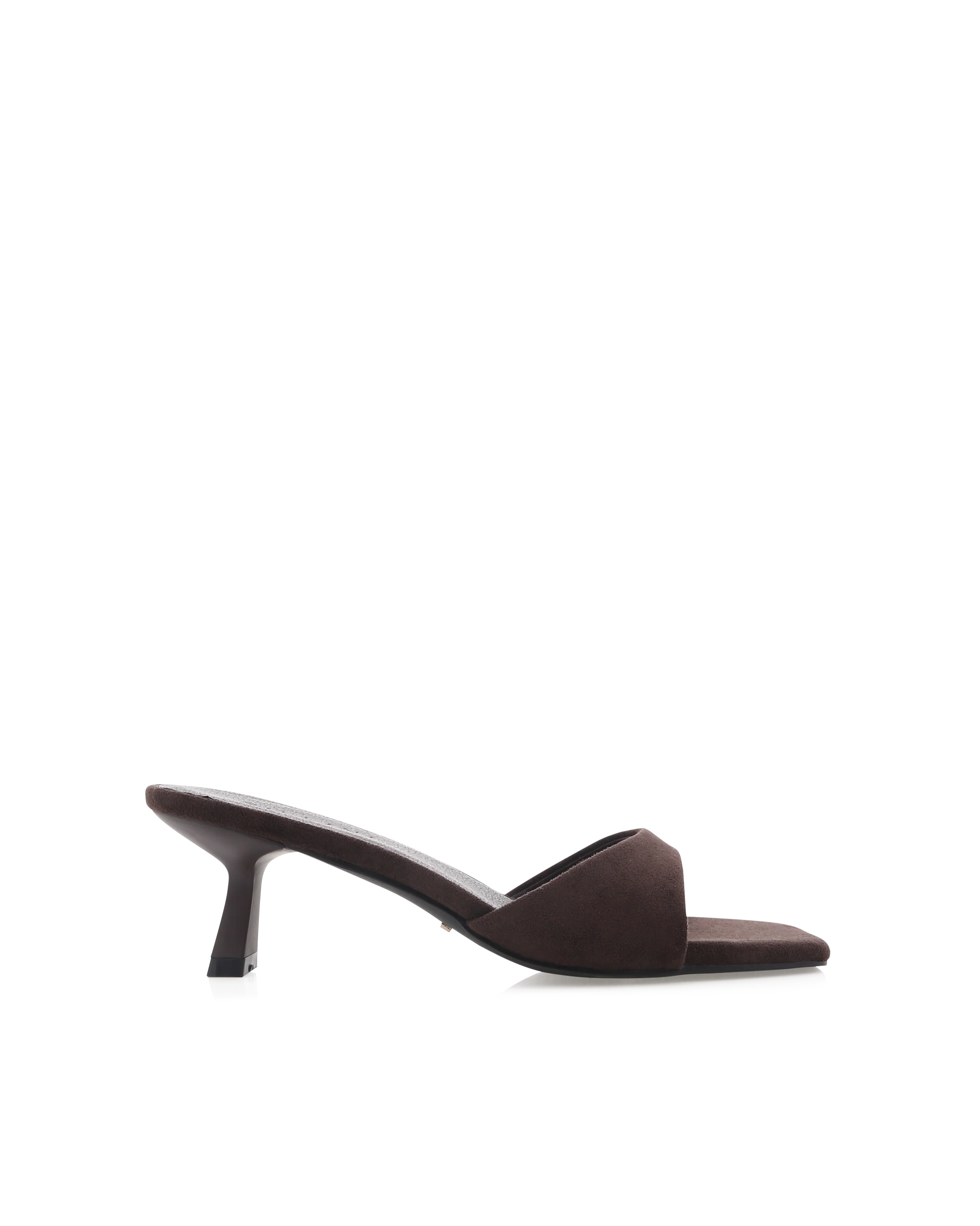 Meadow Heels - Dark Cacao Suede