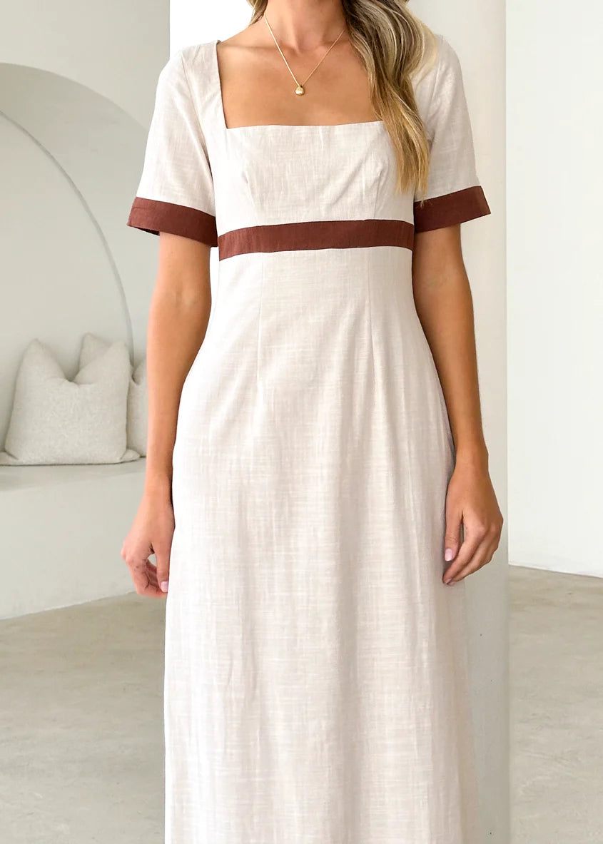 Naomi Maxi Dress - Cream