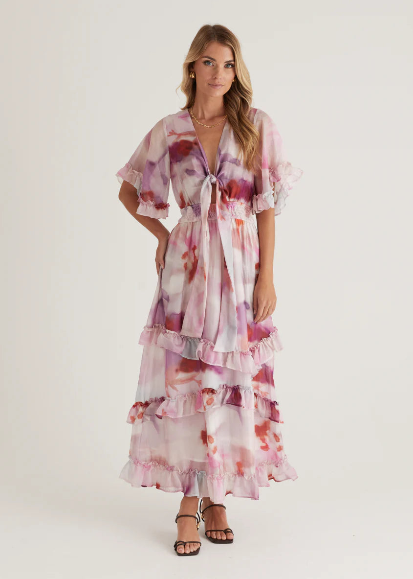 Hamilton Maxi Dress - Pink Haze