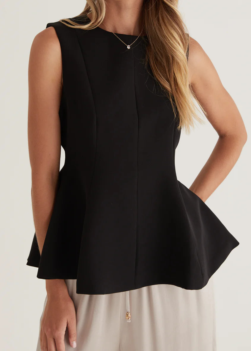 Roseta Top - Black