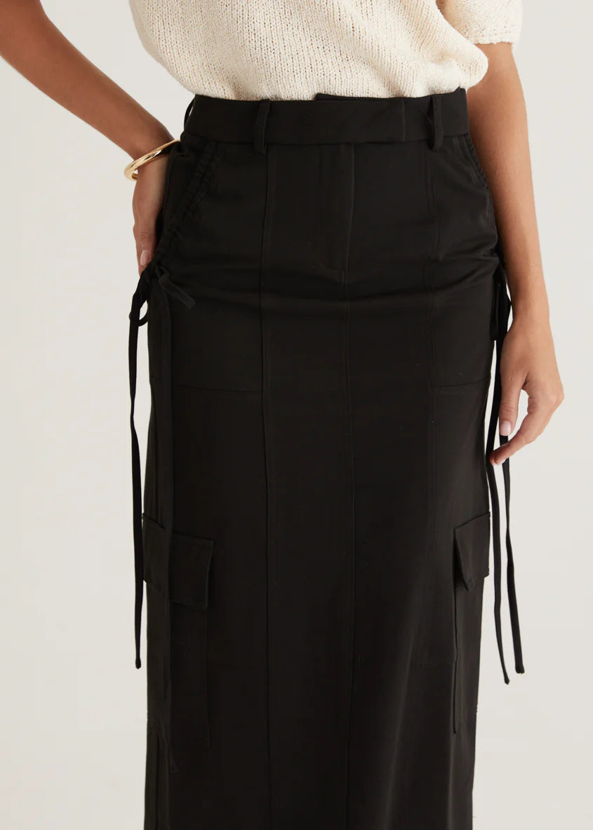 Chansa Maxi Skirt - Black