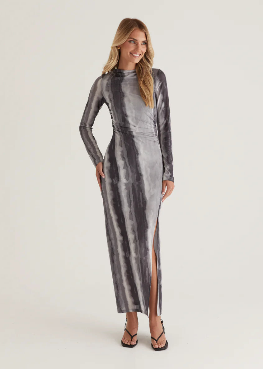 Bambina Maxi Dress - Horizon Black