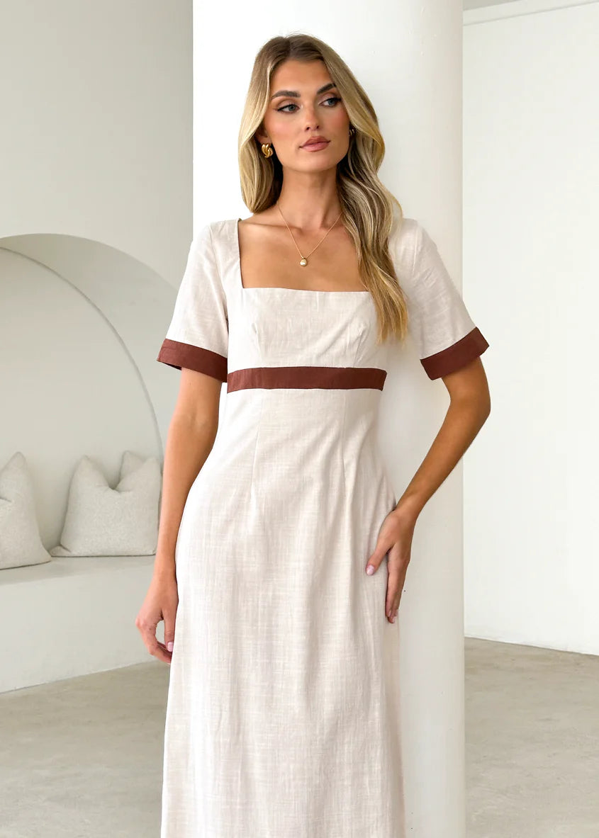 Naomi Maxi Dress - Cream