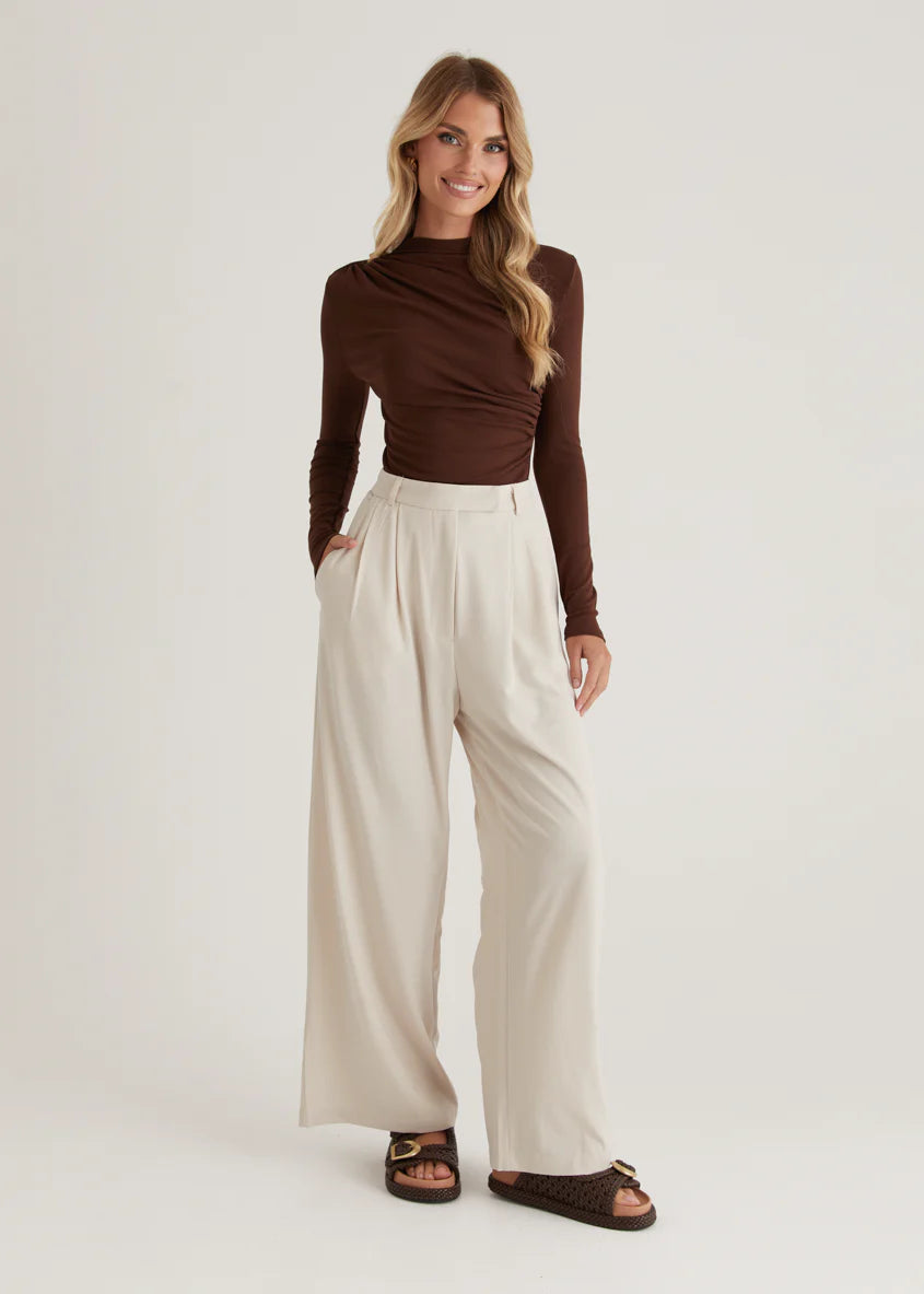 Biella Pants - Bone