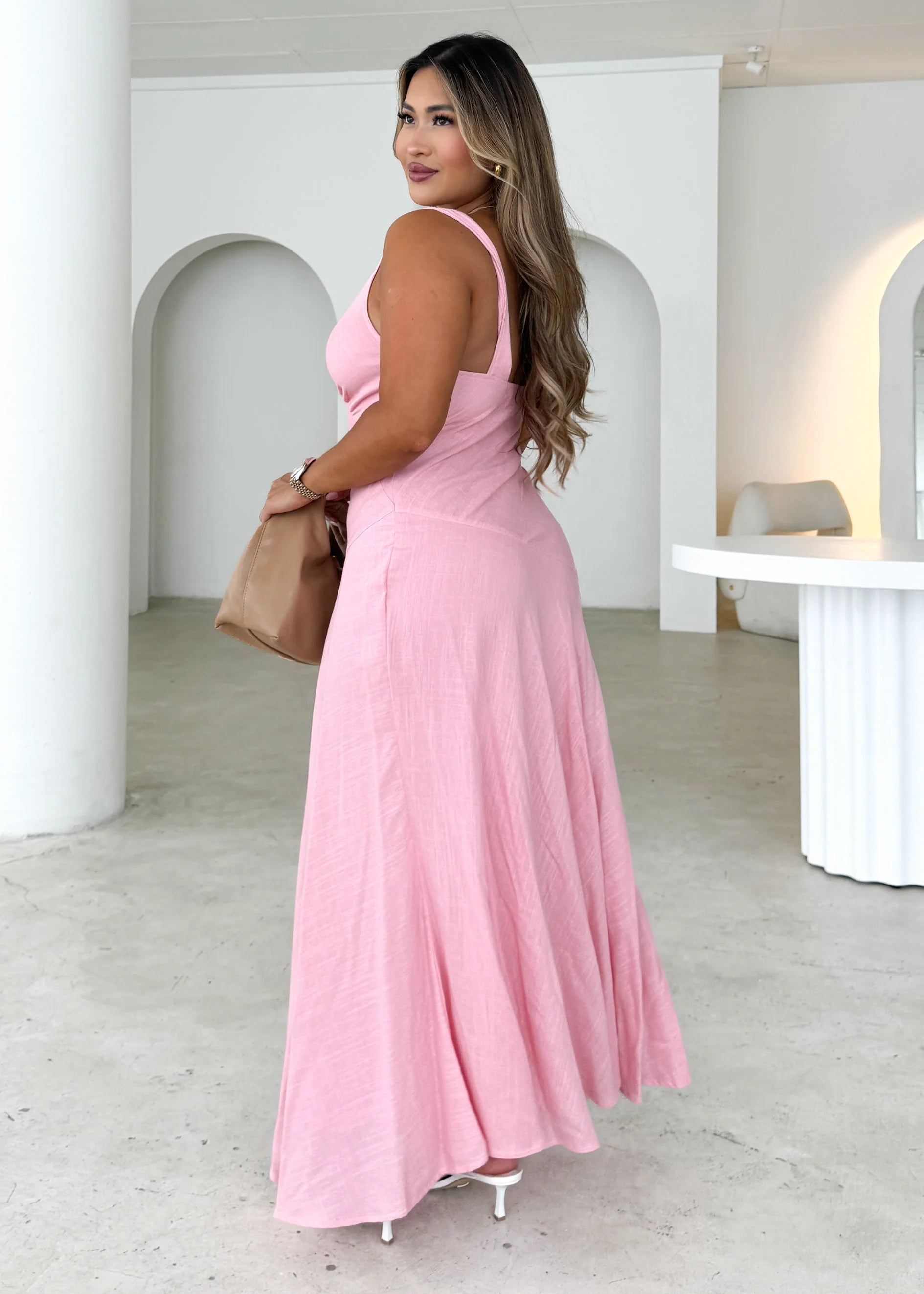 Orabelle Maxi Dress - Pink