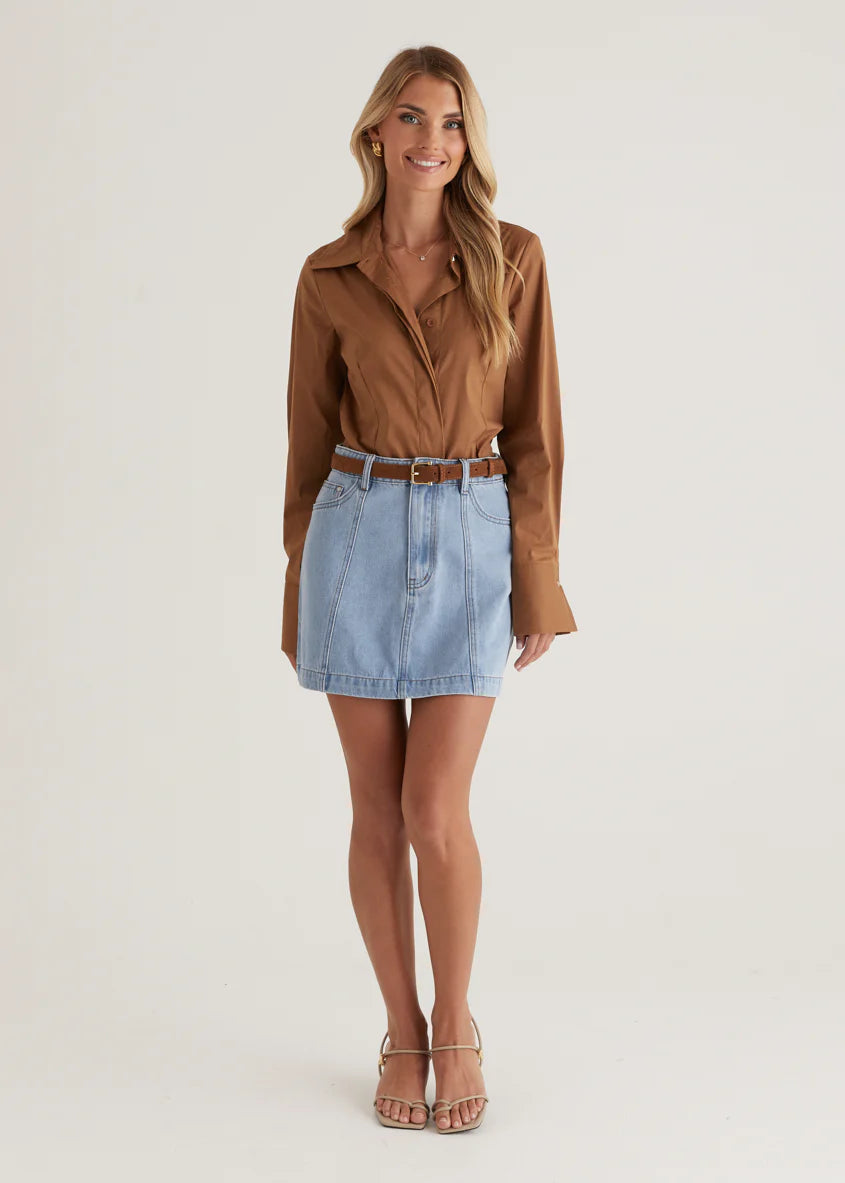 Sianna Shirt - Camel