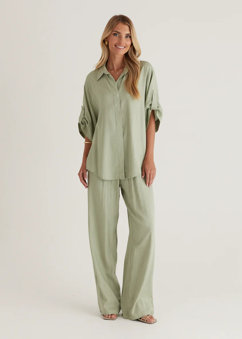 Kinsley Shirt - Sage