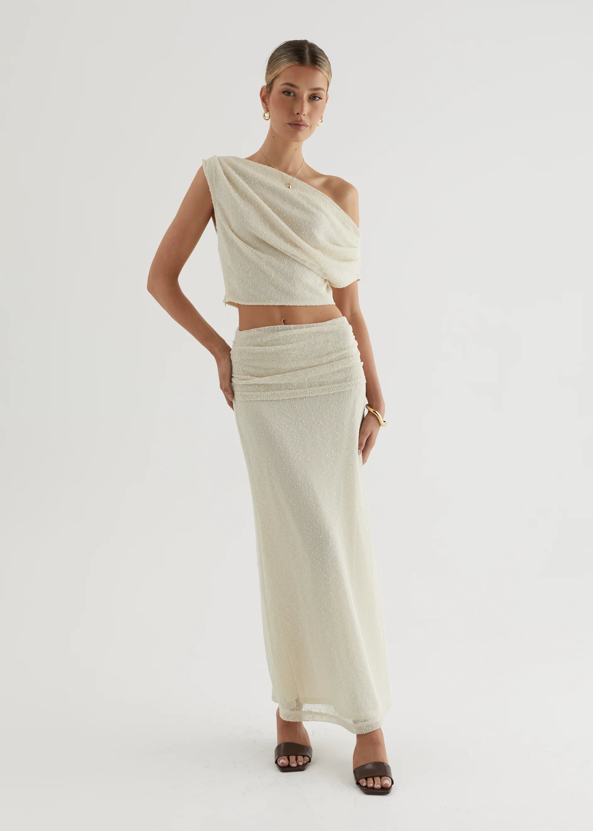 Jordan Maxi Skirt - Butter