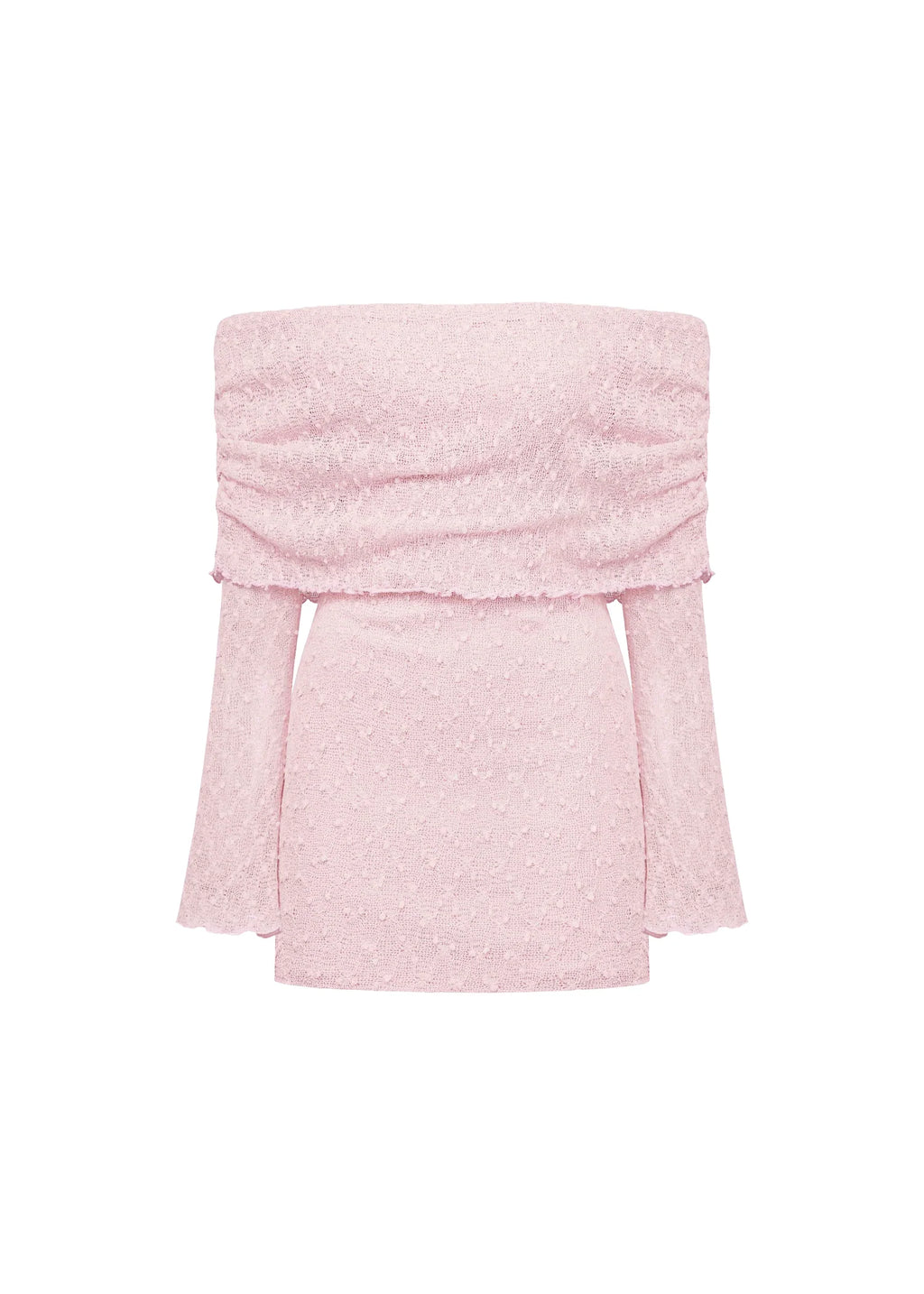 Toulouse Off Shoulder Dress - Pink