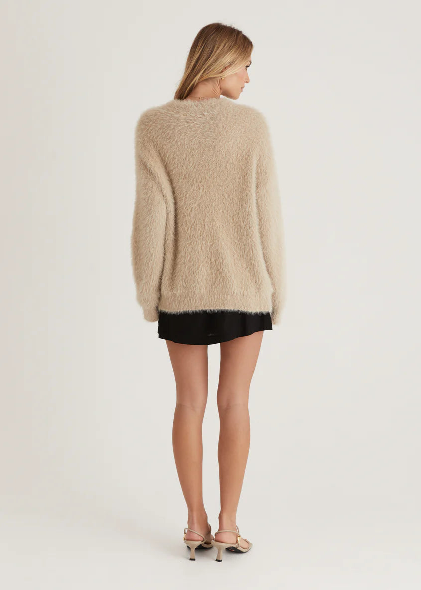 Philly Fluffy Sweater - Oat