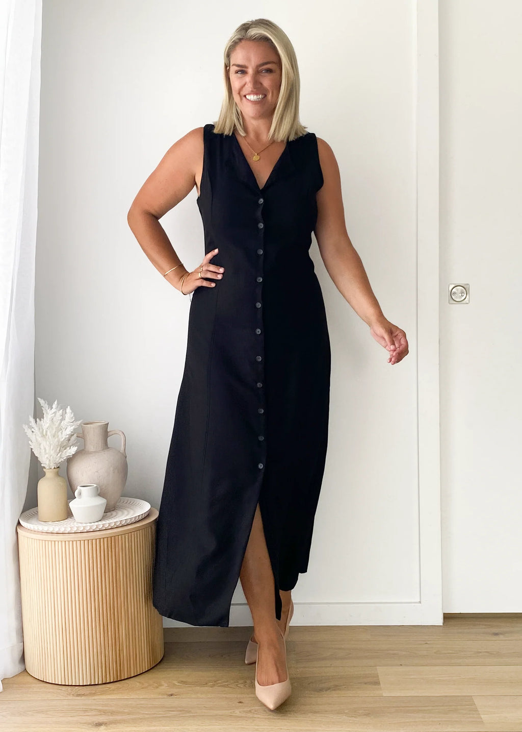 Cali Maxi Dress - Black
