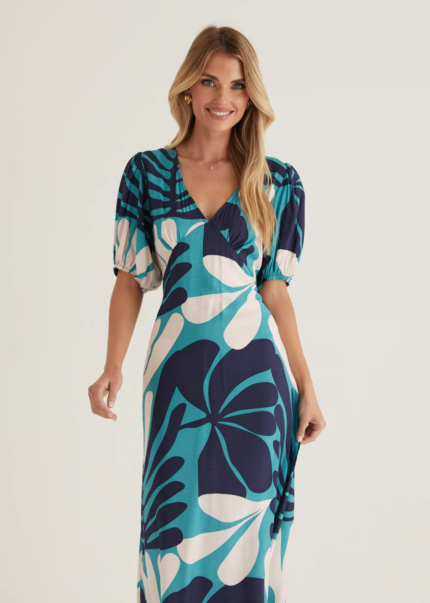 Tropez Maxi Dress - Mystic