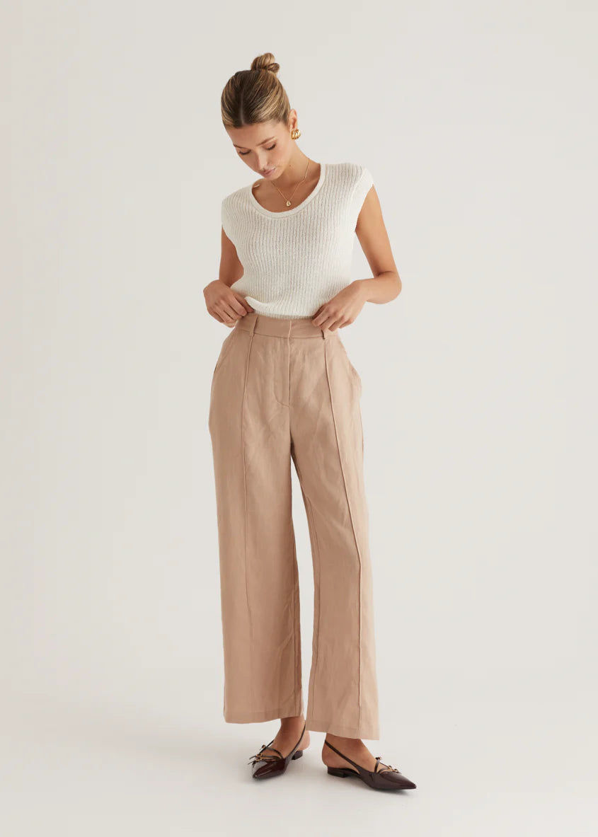 Outlander Knit Top - Off White