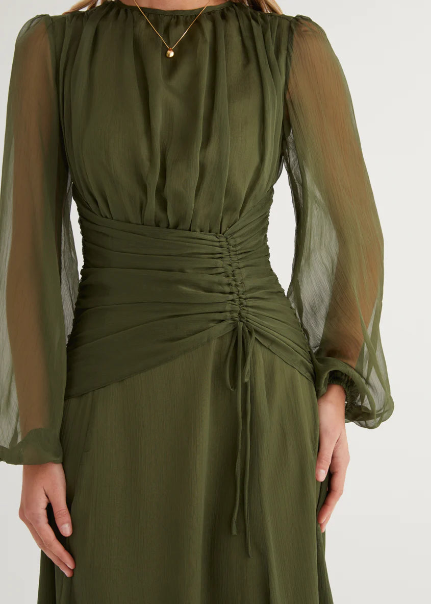 Starstruck Maxi Dress - Olive