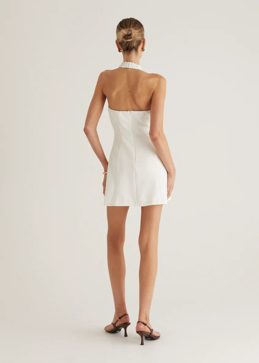 Oaklyn Halter Dress - Off White