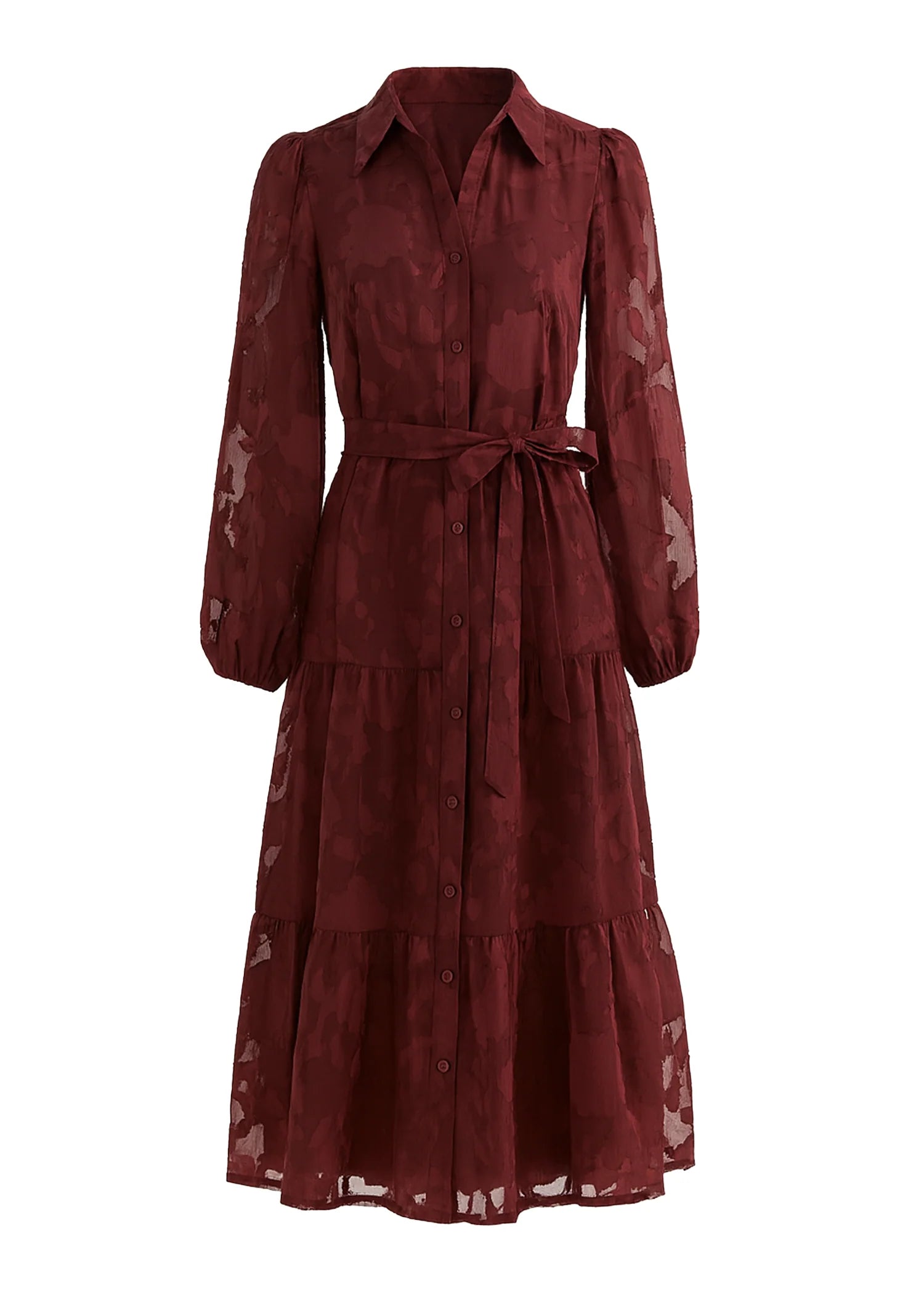 Lucinda Maxi Dress - Burgundy