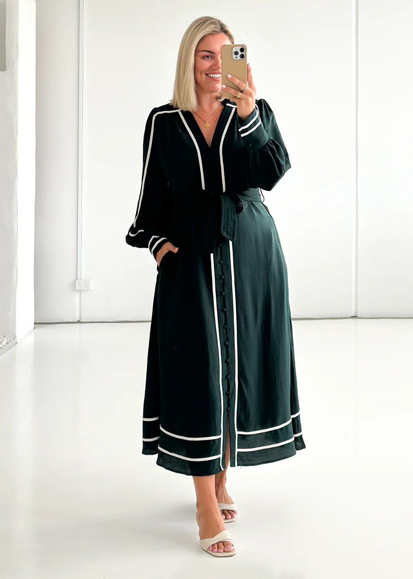 Melody Maxi Dress - Emerald