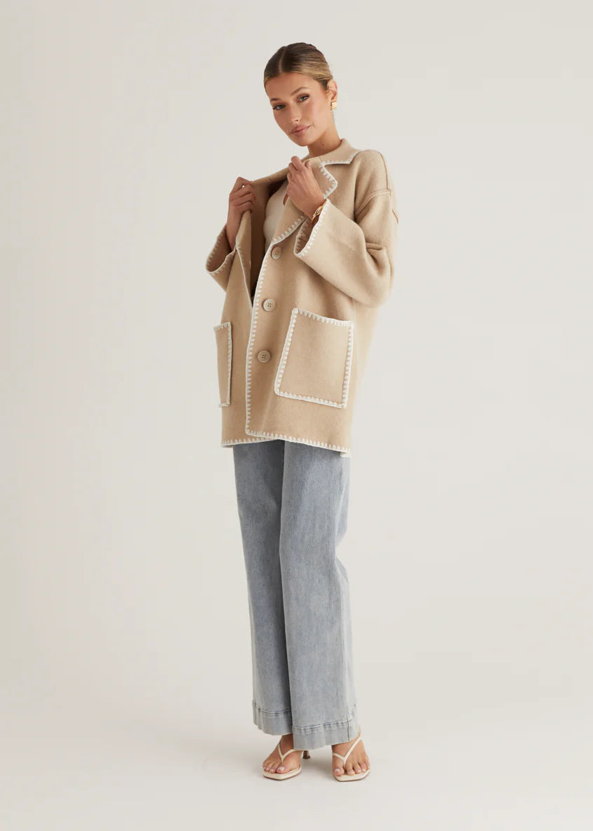 Harlo Cardigan - Beige