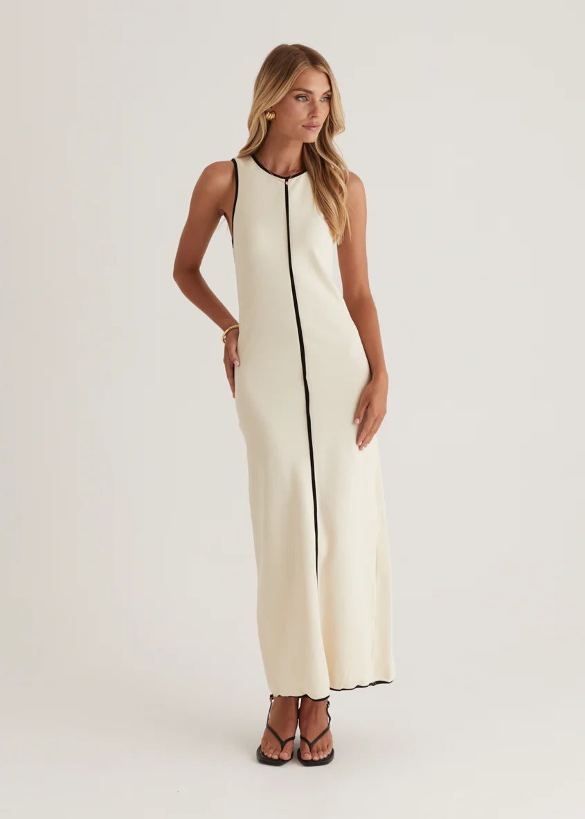 Cedar Maxi Dress - Beige