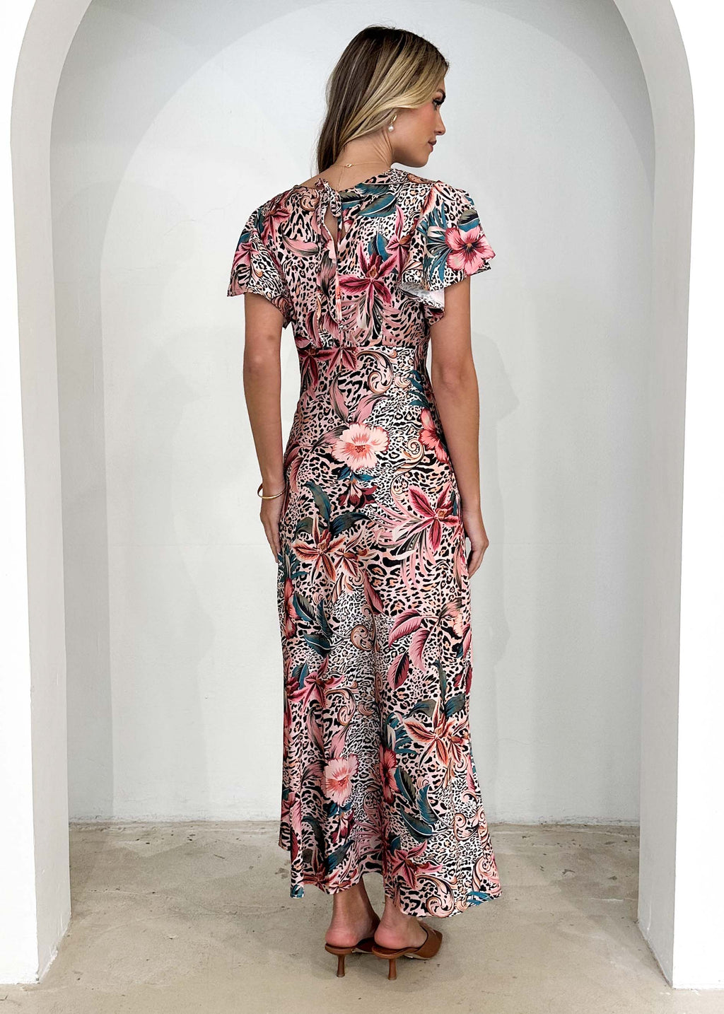 Mintoe Maxi Dress - Jungle Paradise