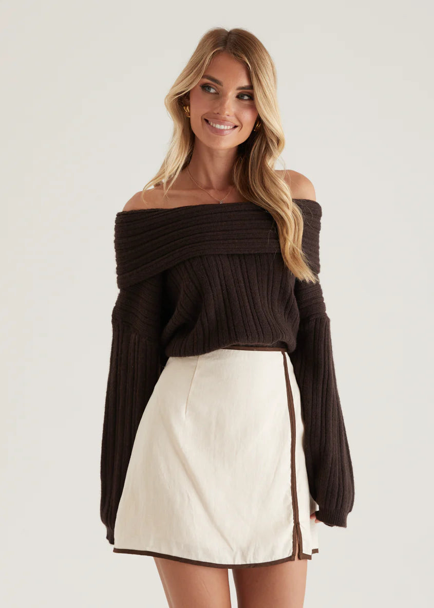 Taurus Skirt - Oatmeal