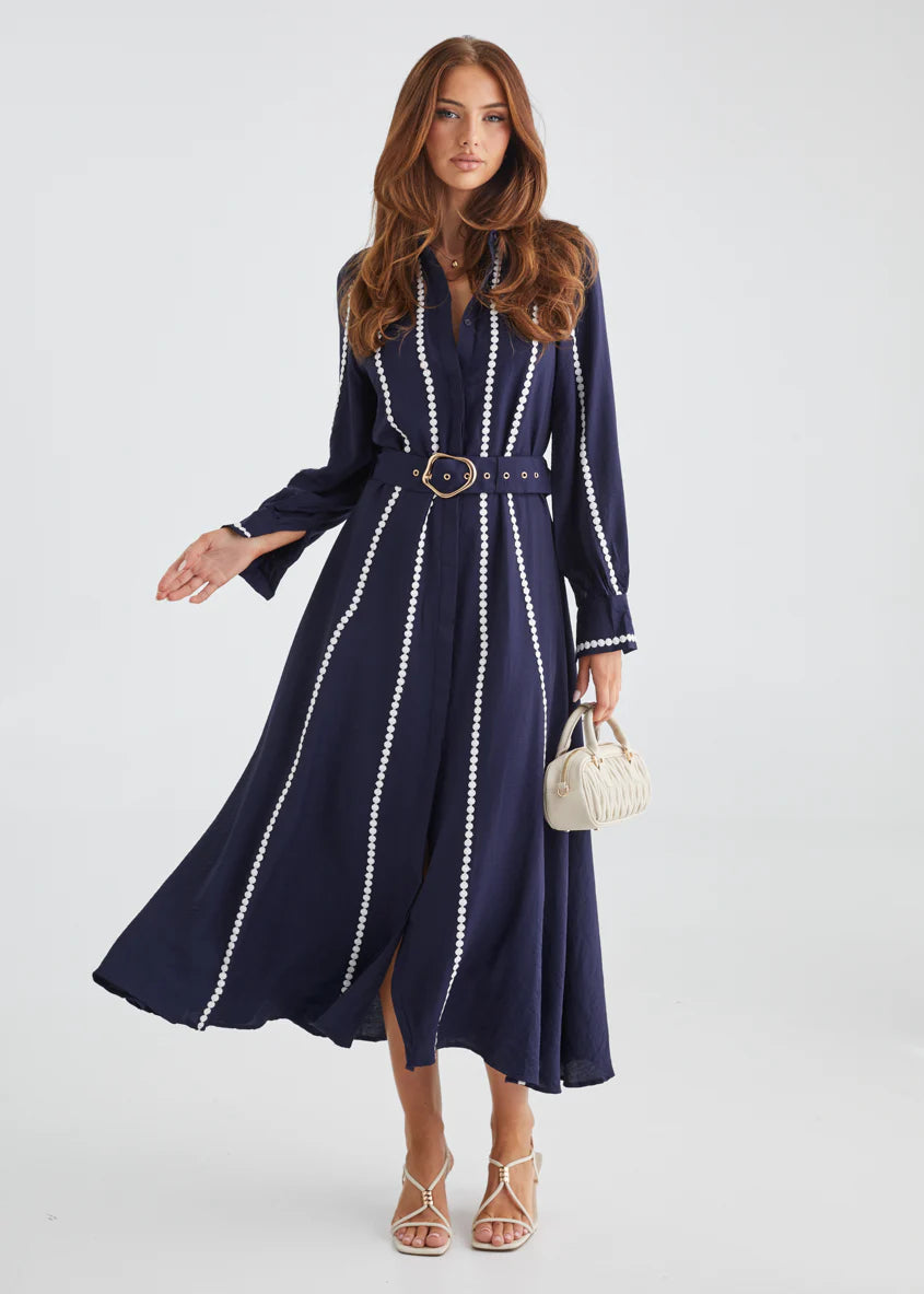 Nevaeh Maxi Dress - Navy