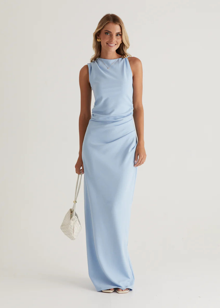 Liv Maxi Dress - Sky Blue