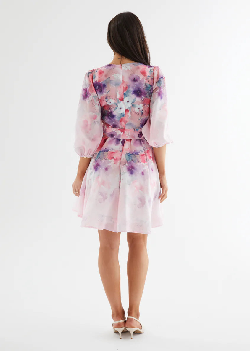 Leslee Dress - Lavender Blossom