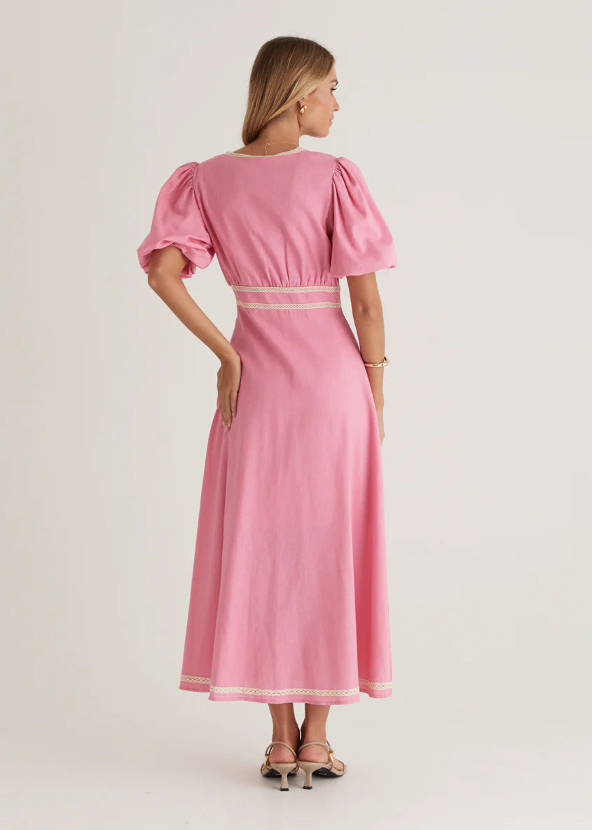 Ellodie Maxi Dress - Pink