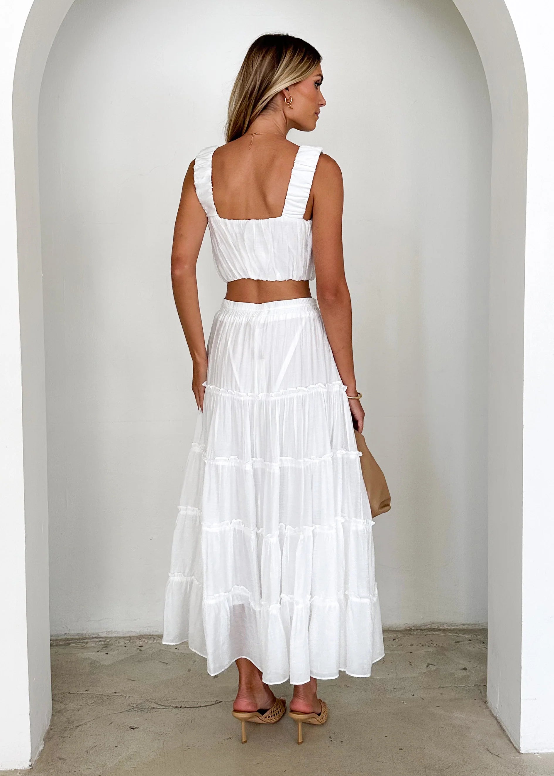 Zephyr Crop - Off White