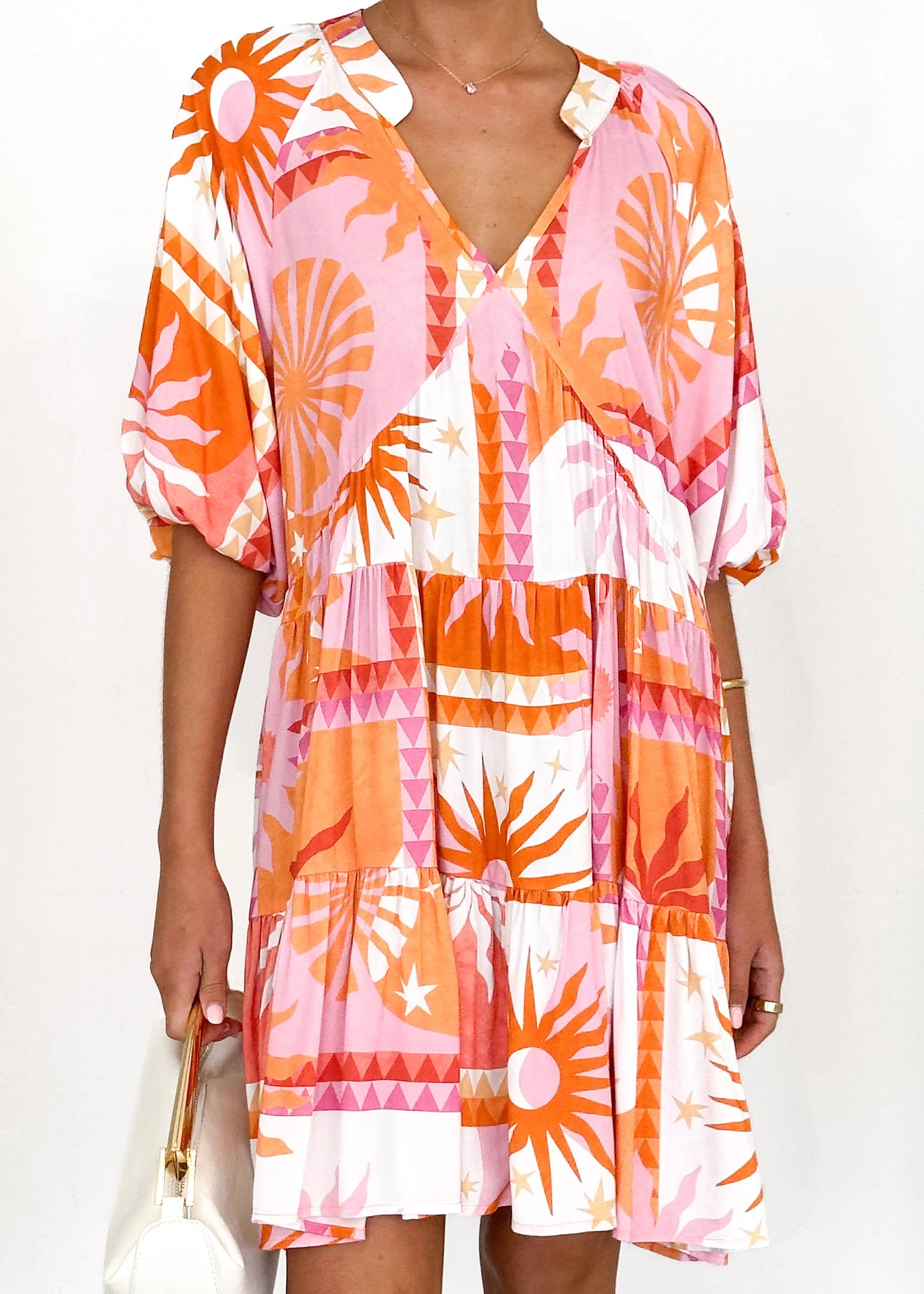 Maraja Dress - Orange Eliana