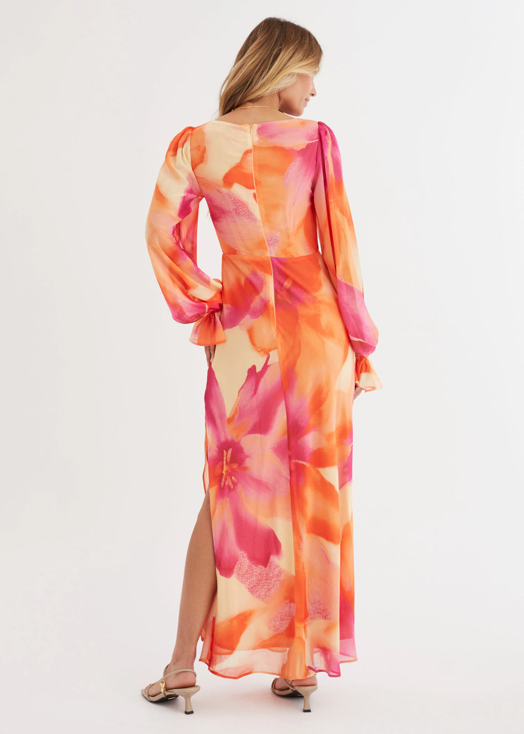 Soiree Maxi Dress - Sunset Floral