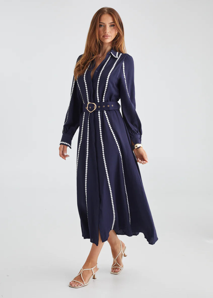 Nevaeh Maxi Dress - Navy