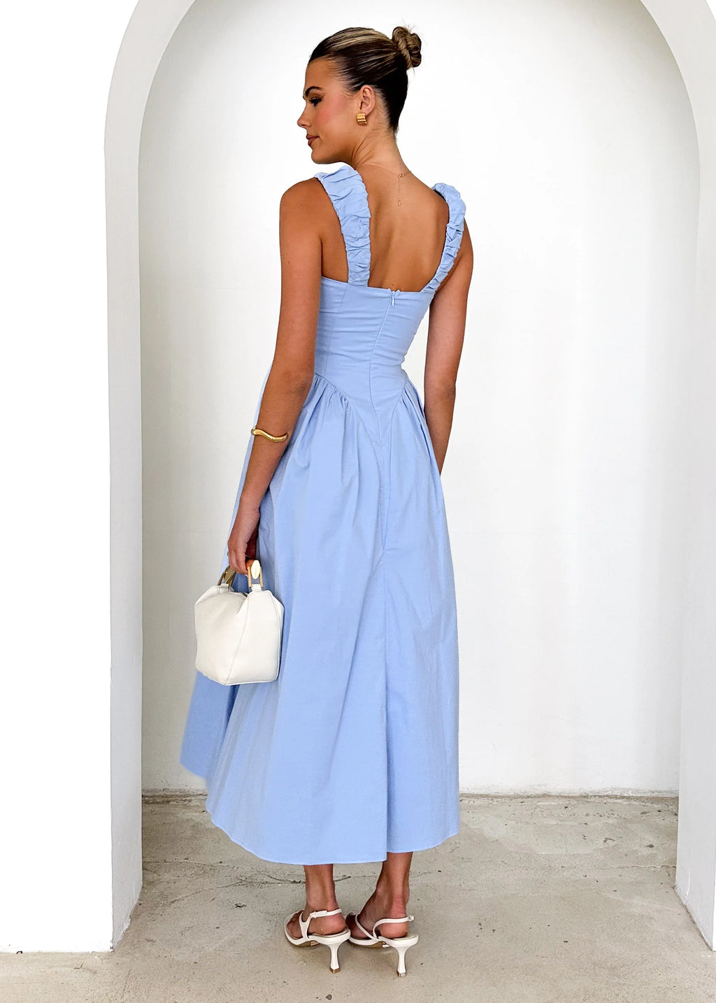 Catania Maxi Dress - Blue
