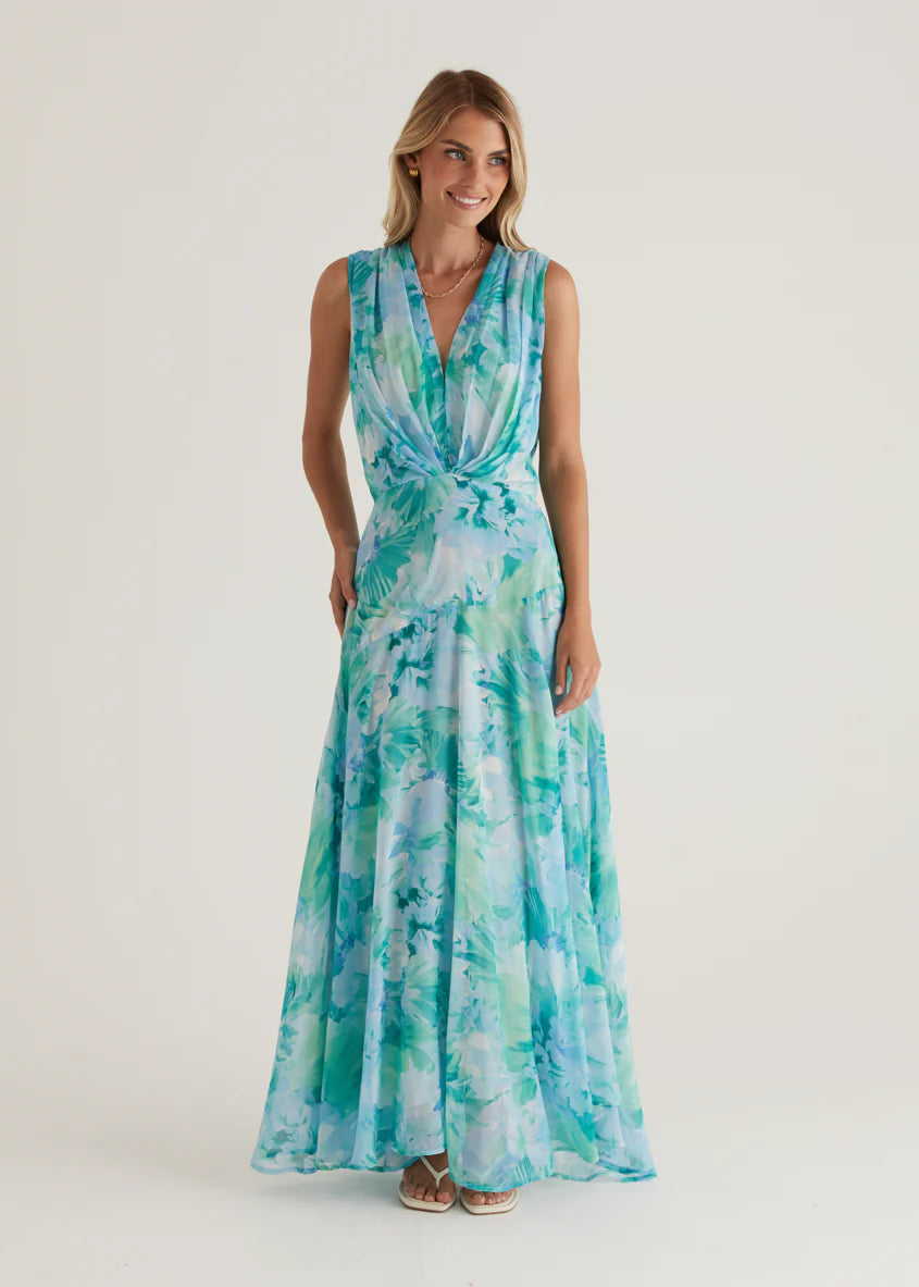 Amoureux Maxi Dress - Mint Ziah