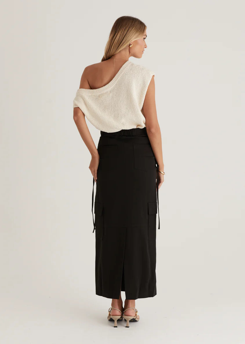 Chansa Maxi Skirt - Black