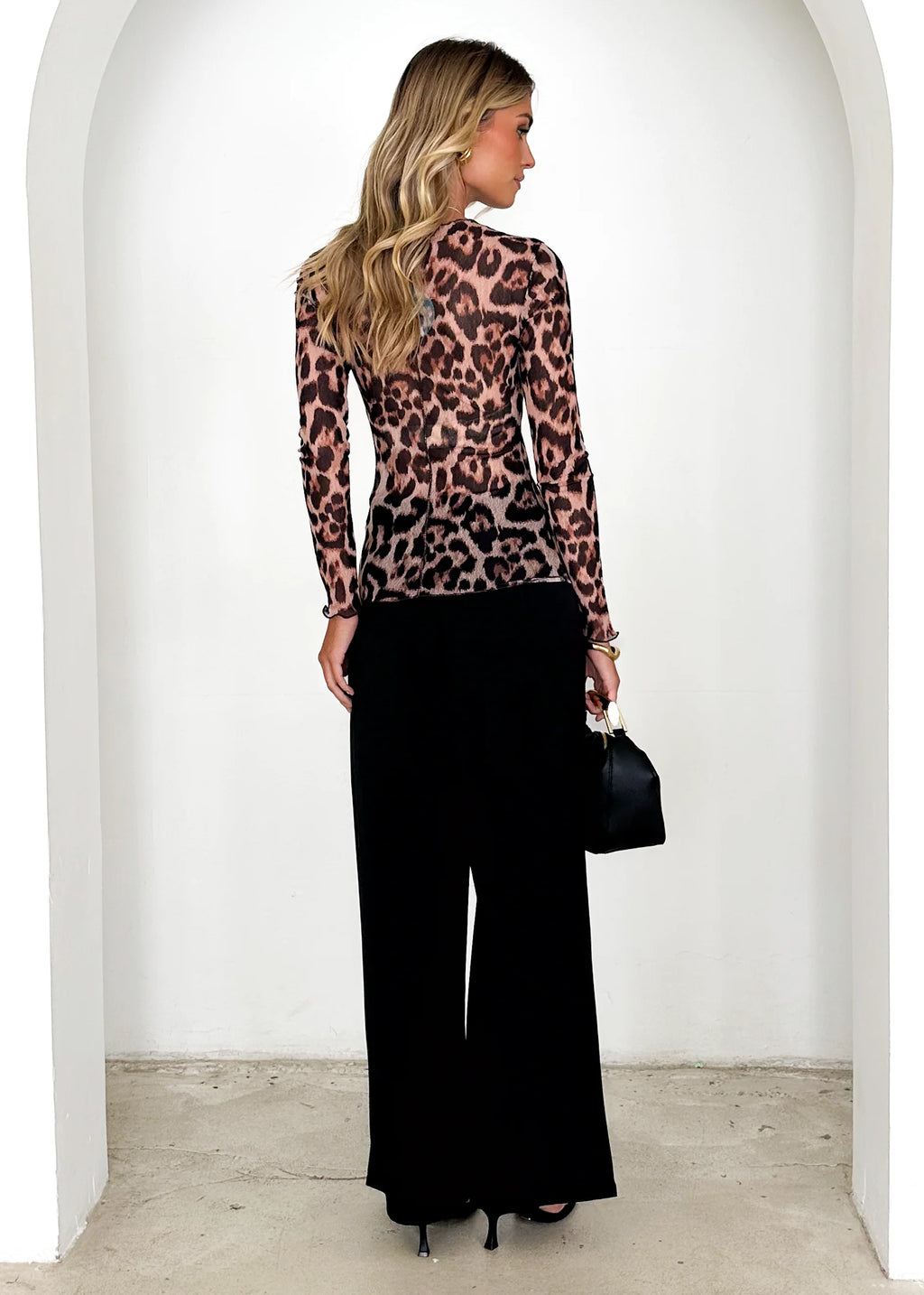 Willa Top - Leopard