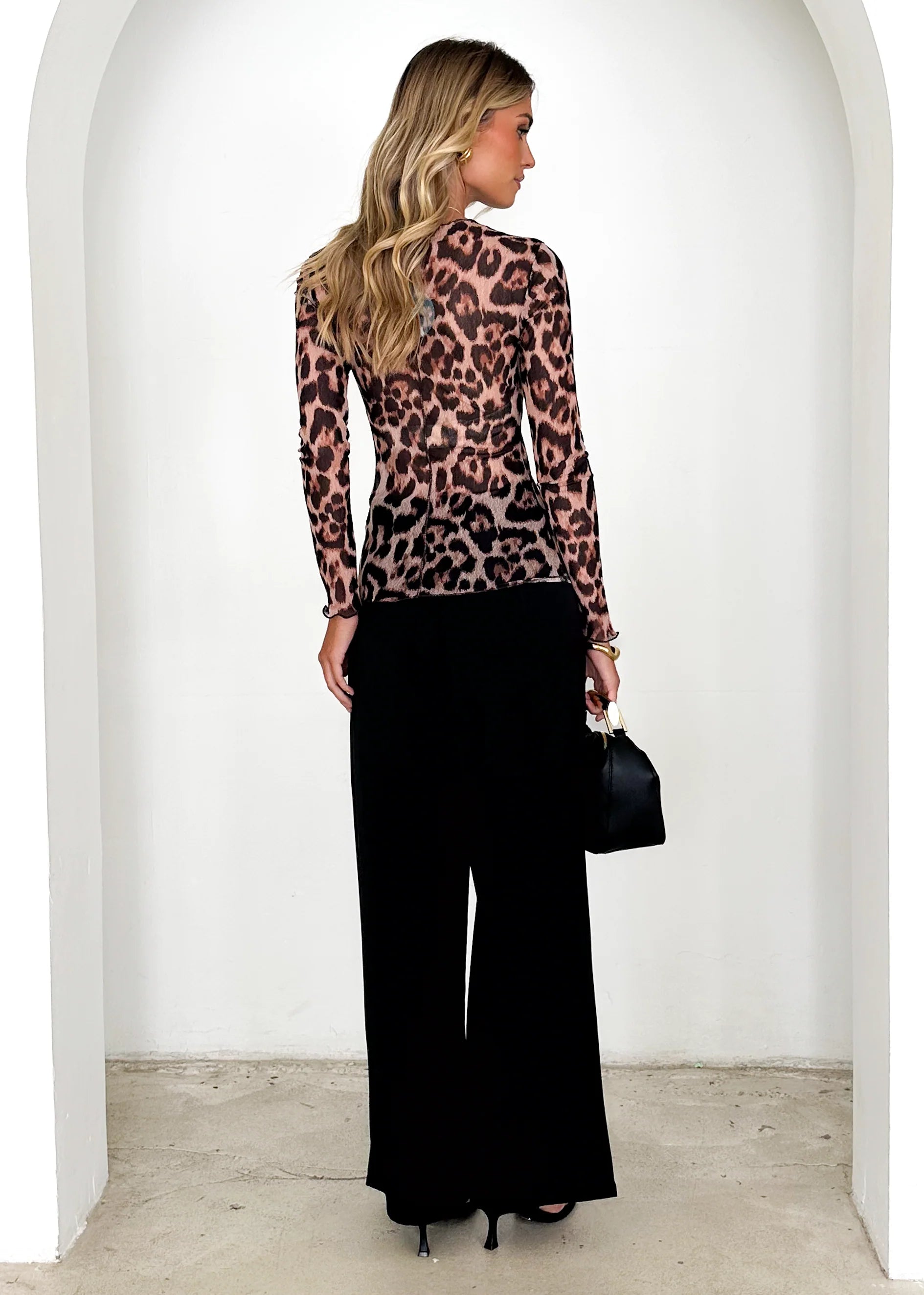Willa Top - Leopard