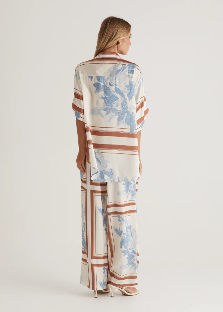 Kaycie Pants - Blue Flowers