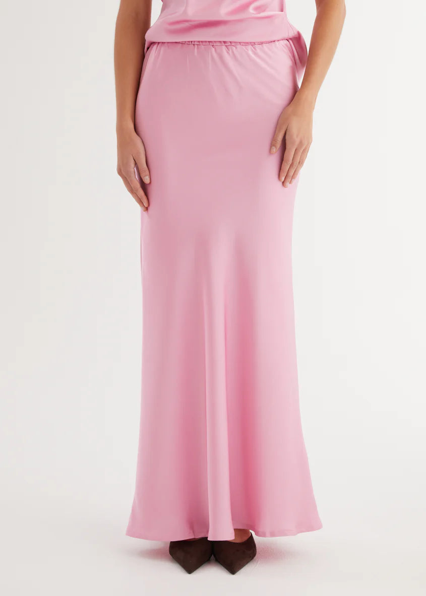 Solace Maxi Skirt - Pink