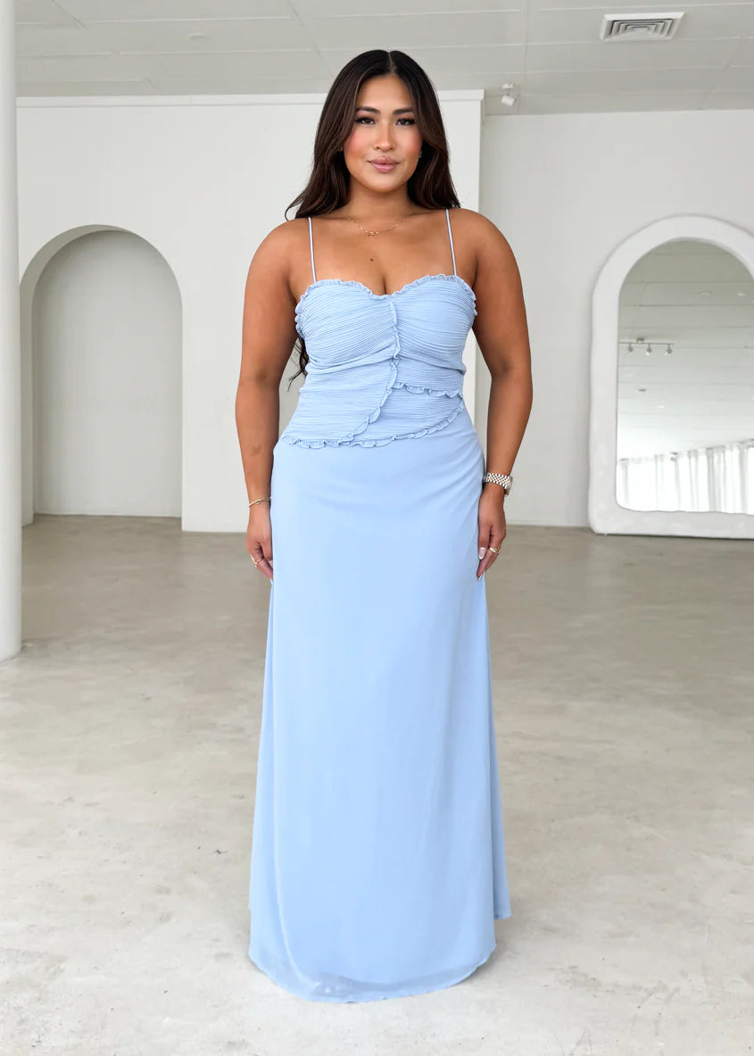 Kimmy Maxi Dress - Blue
