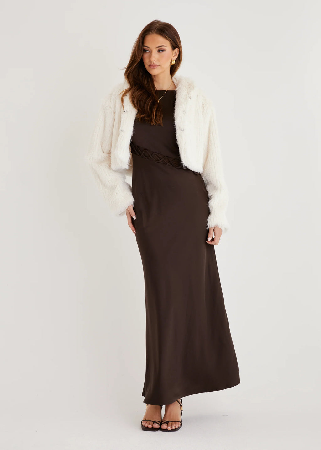 Lush Cropped Jacket - Cream