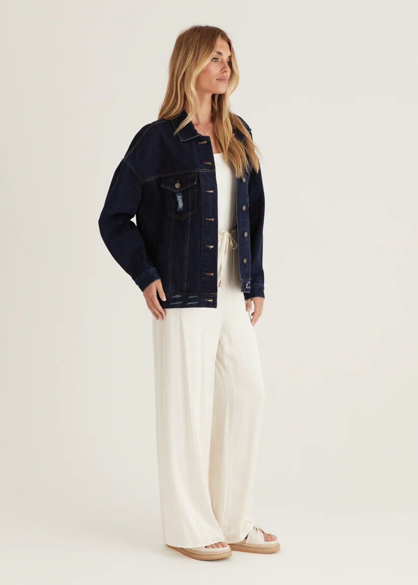Jemma Denim Jacket - Indigo
