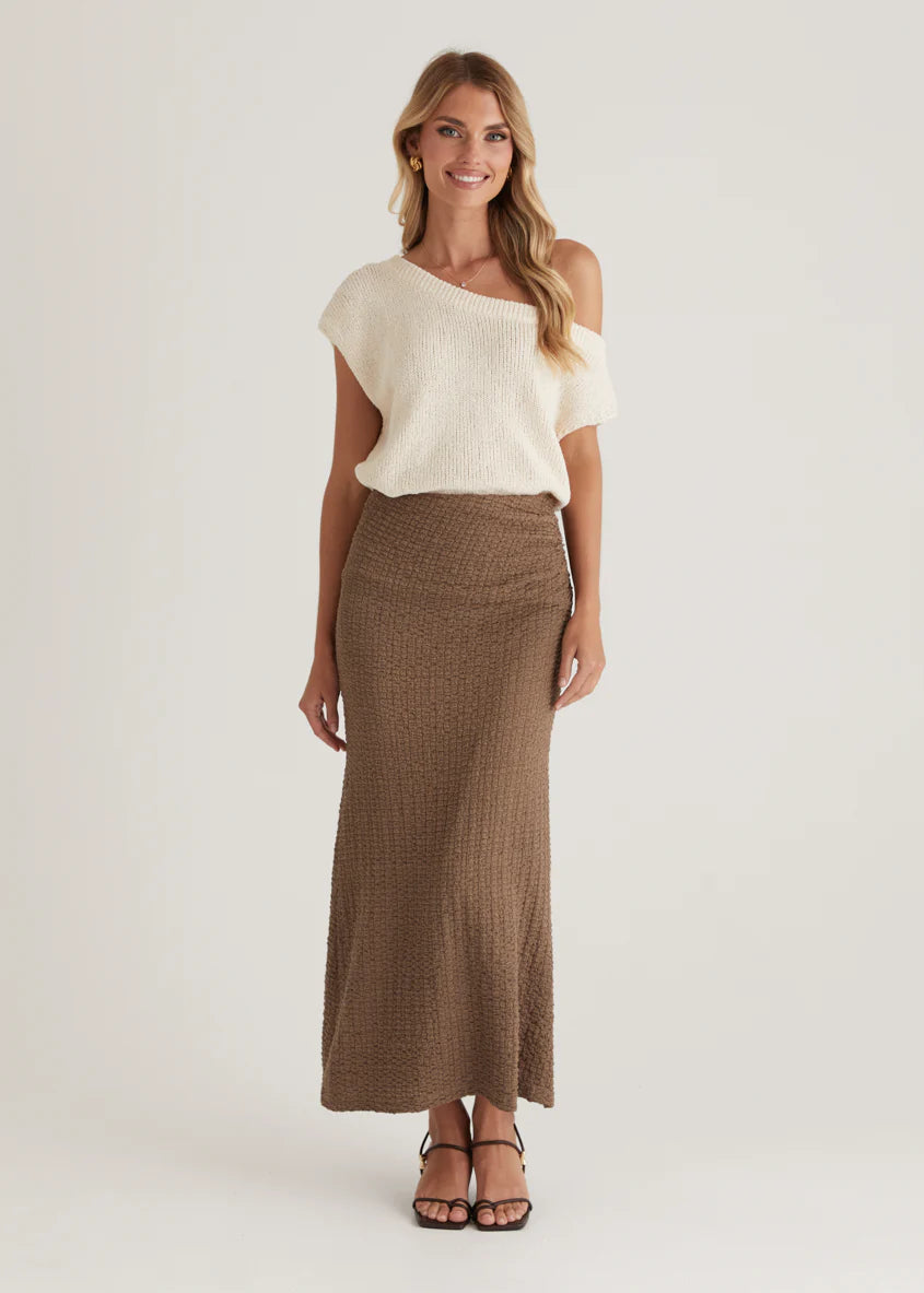 Jordy Maxi Skirt - Moss